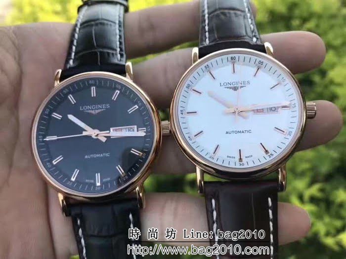 LONGINES浪琴 最新實拍 精緻款男士腕表 WSS1675